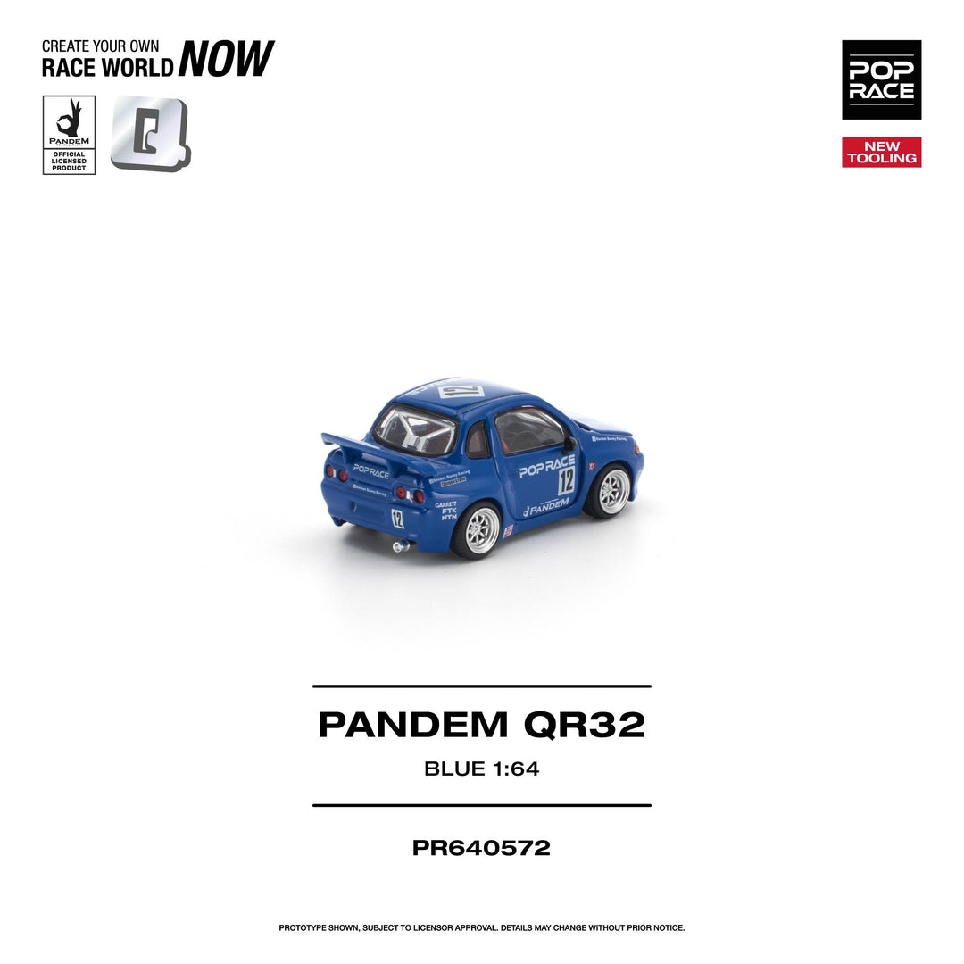 *Pre-Order* Pop Race - Pandem QR32 - Blue