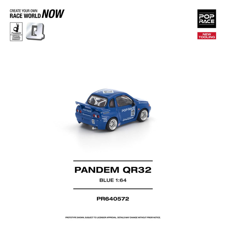 *Pre-Order* Pop Race - Pandem QR32 - Blue