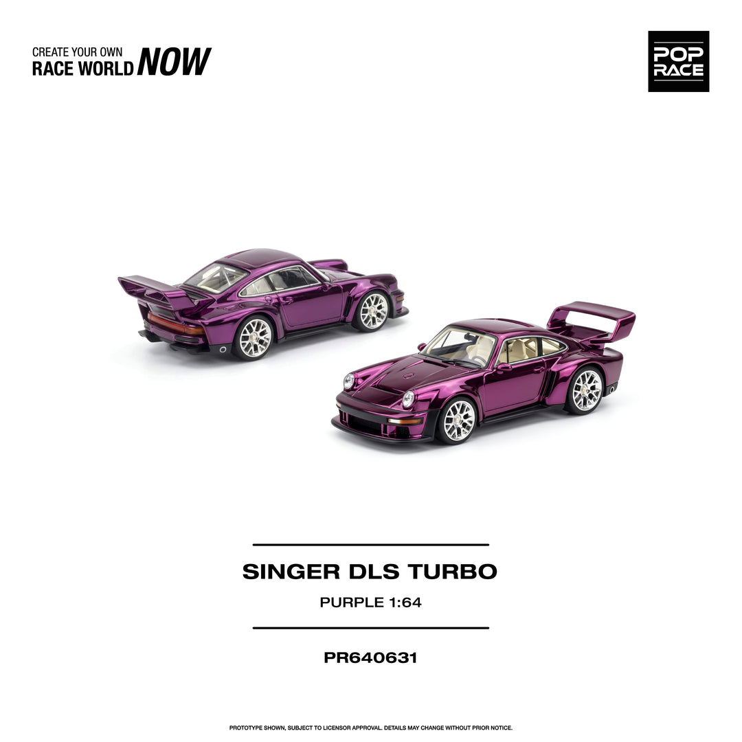 *Pre-Order* Pop Race - Singer DLS Turbo - Purple