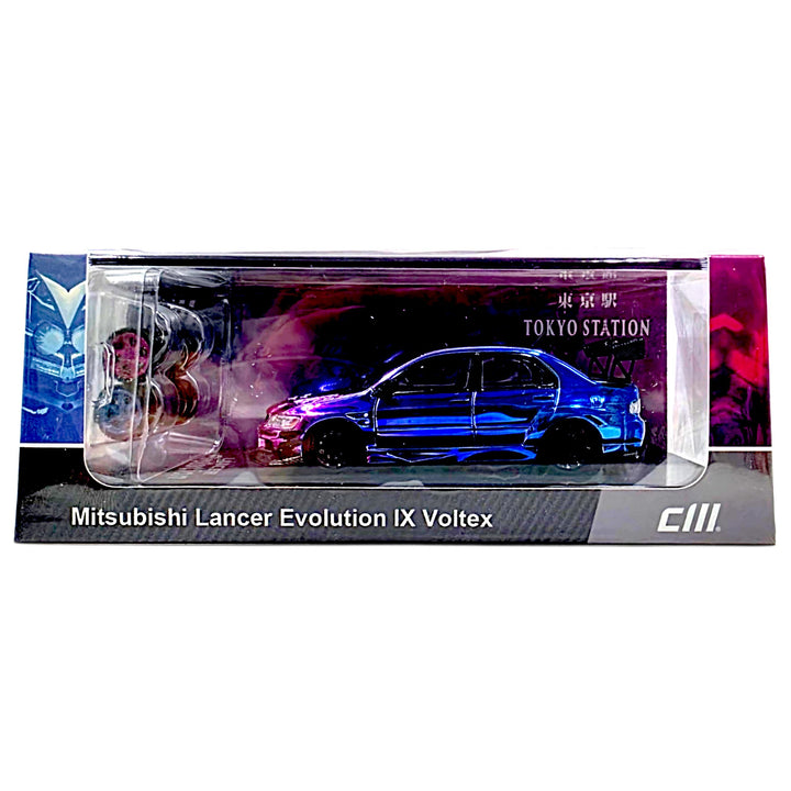 CM Model - Mitsubishi Lancer Evolution IX Voltex - Chameleon Chrome *Canadian Diecast Expo 2026 Exclusive*