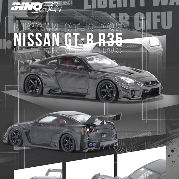 INNO64 - LB-Silhouette Works GT Nissan 35GT-RR - Full Carbon