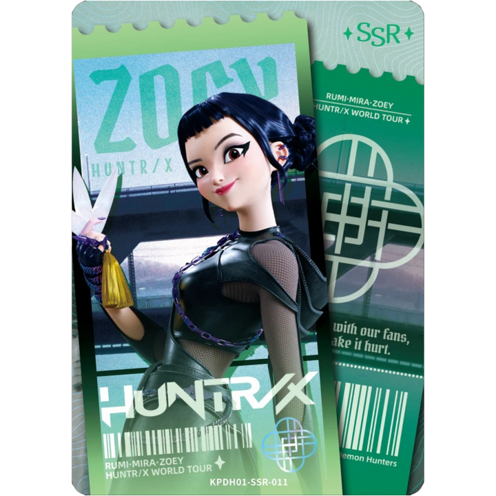 Kayou - Zoey - KPDH01-SSR-011 - KPop Demon Hunters Energy Edition Series