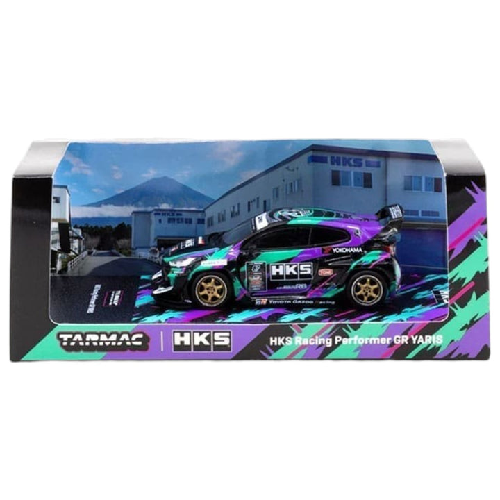 Tarmac Works - HKS Racing Performance GR Yaris - Hobby64 Series