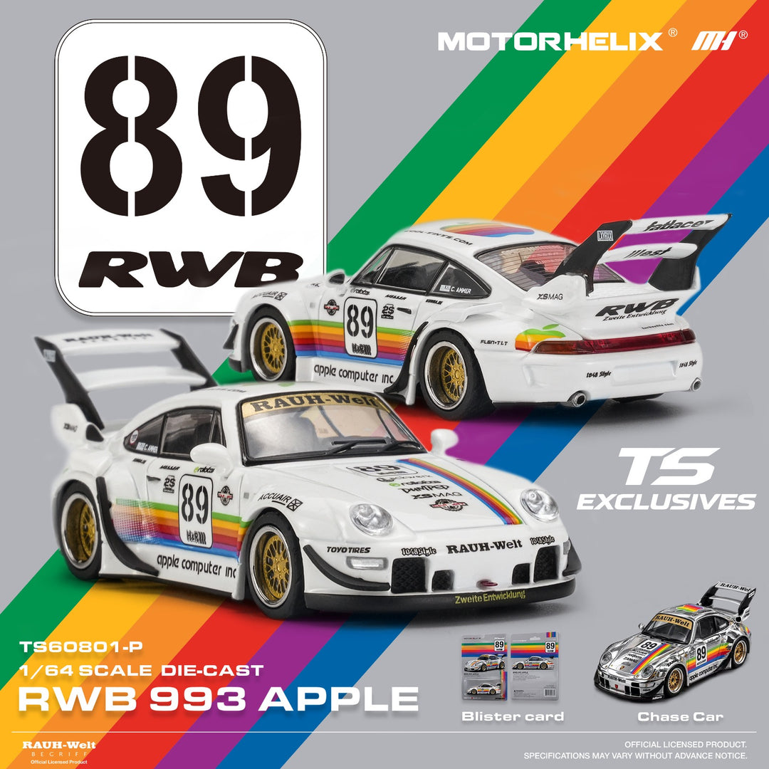*Pre-Order* MotorHelix - RWB 993 Apple *TS Exclusives*