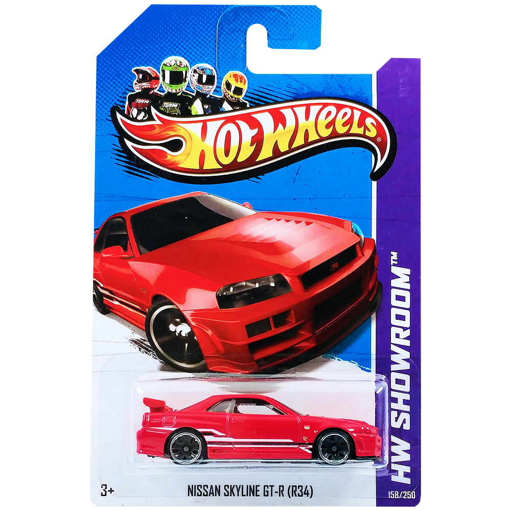 Hot Wheels - Nissan Skyline GT-R (R34) - 2013