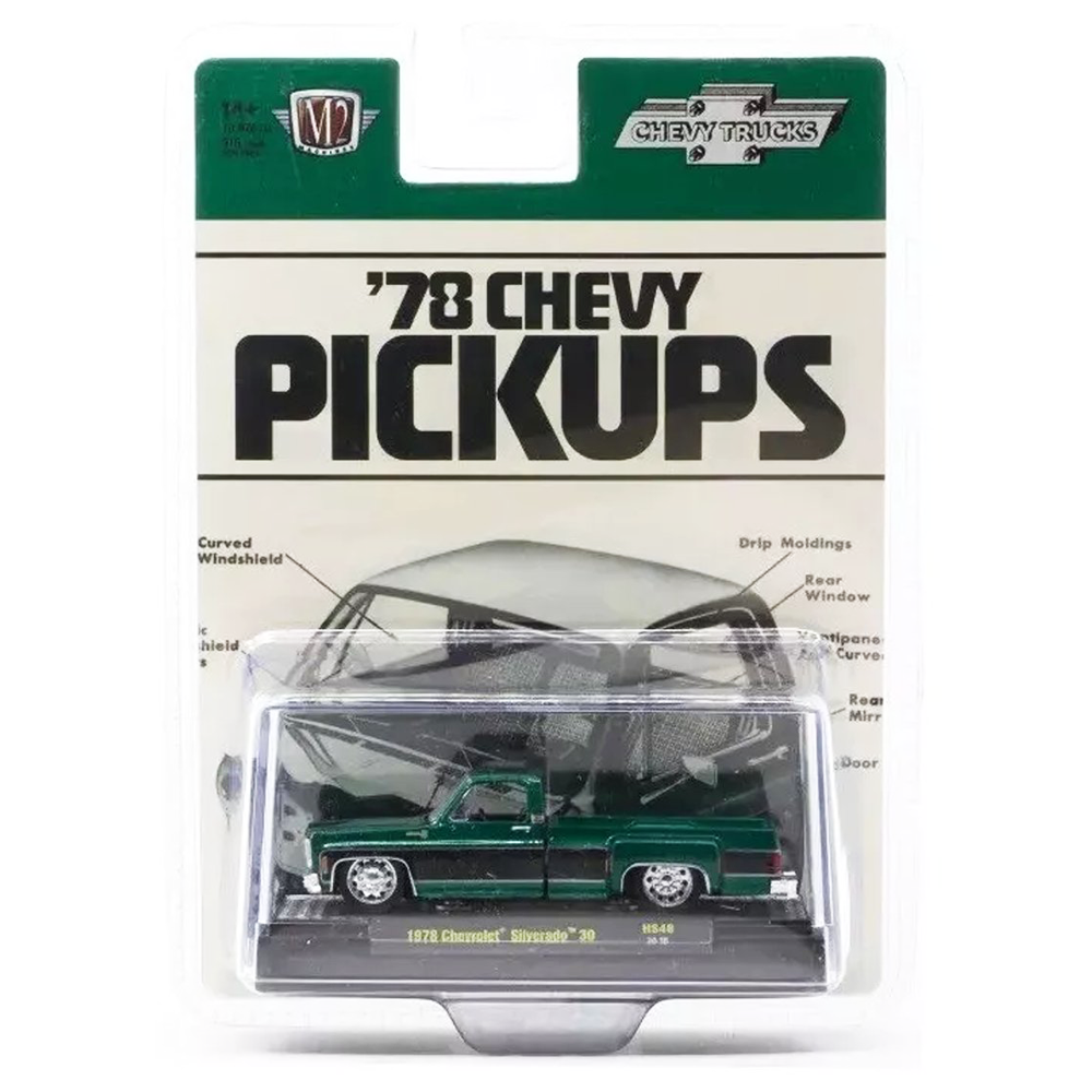M2 Machines - 1978 Chevrolet Silverado 30 – Green