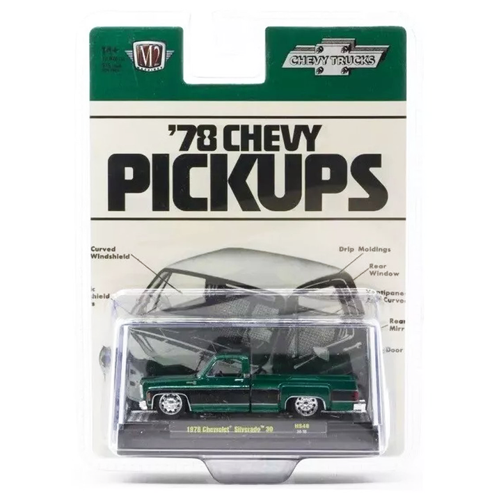 M2 Machines - 1978 Chevrolet Silverado 30 – Green