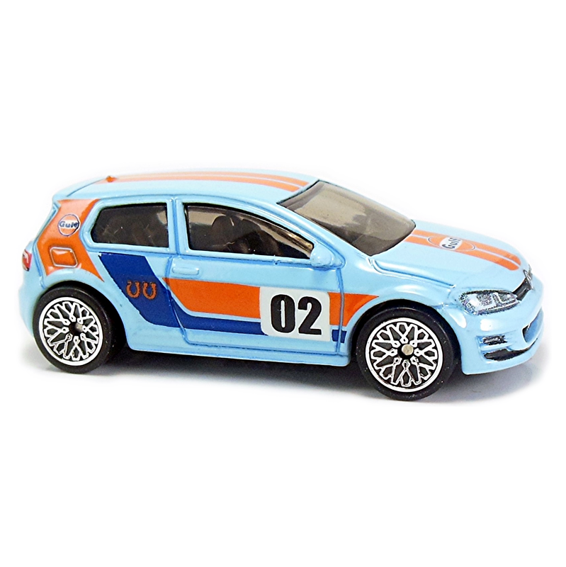 Hot Wheels - Volkswagen Golf MK7 - 2019 Gulf Series