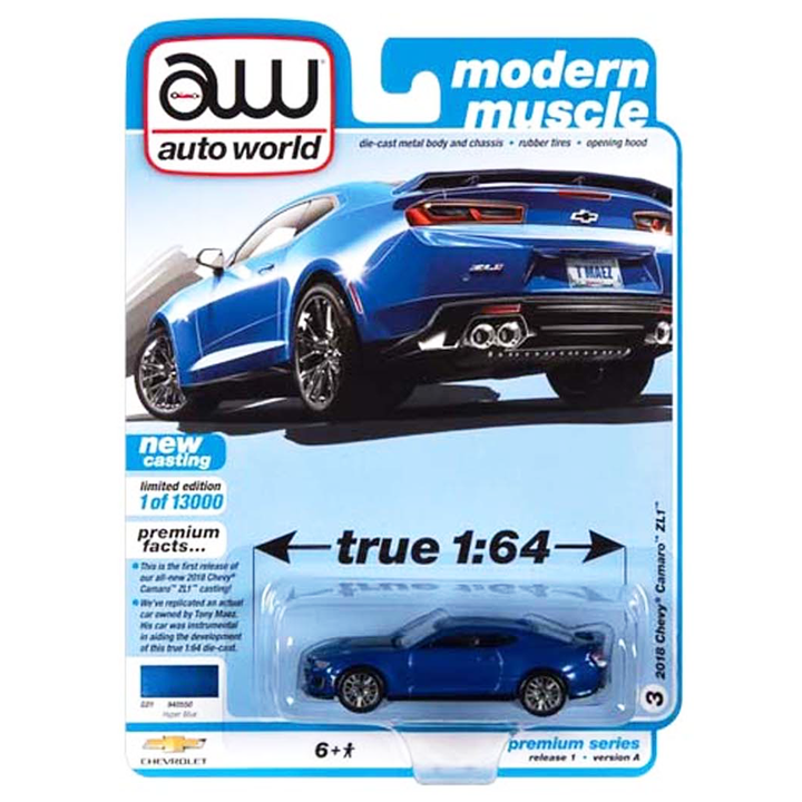 Auto World - 2018 Chevy Camaro ZL1 - 2020 Modern Muscle Series