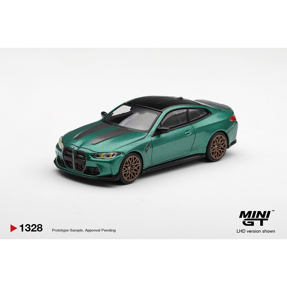 *Pre-Order* Mini GT - BMW M4 CS Frozen Isle of Man Green Metallic – Limited Edition