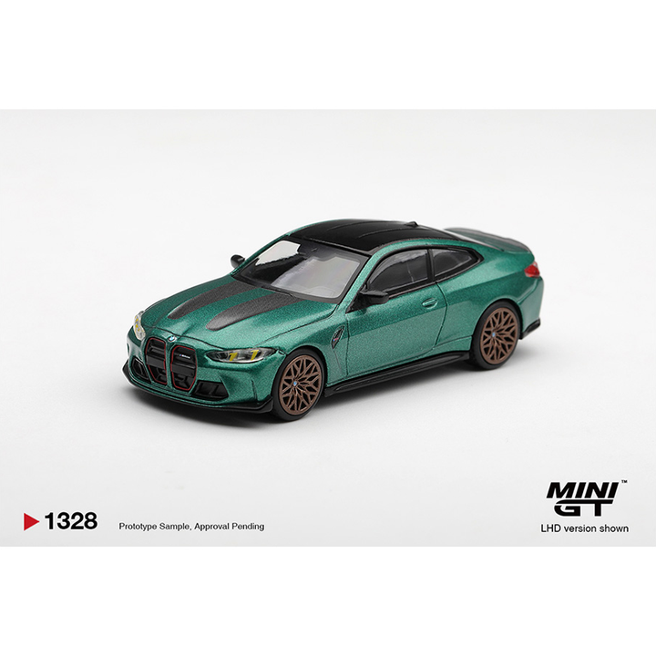 *Pre-Order* Mini GT - BMW M4 CS Frozen Isle of Man Green Metallic – Limited Edition