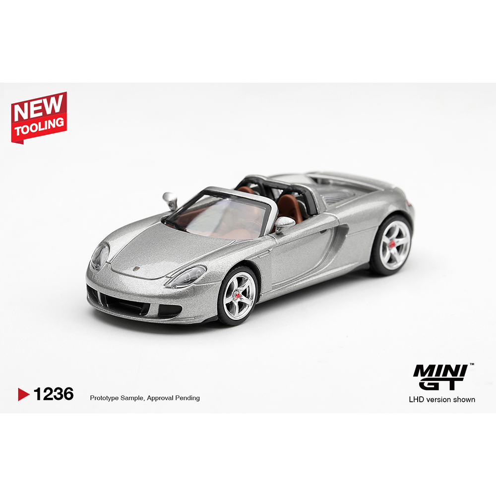 *Pre-Order* Mini GT - Porsche Carrera GT – Silver – Limited Edition
