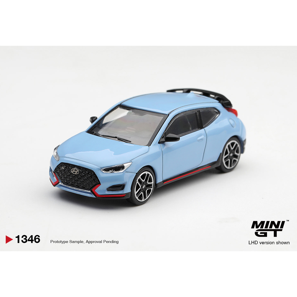 *Pre-Order* Mini GT - Hyundai Veloster N Performance – Blue – Korea Exclusive – Limited Edition