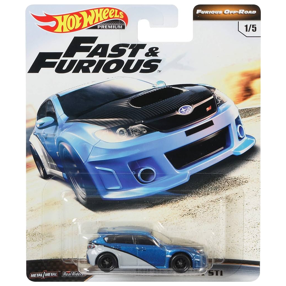 Hot Wheels - Impreza WRX STI - 2019 F&amp;F Furious Off-Road Series