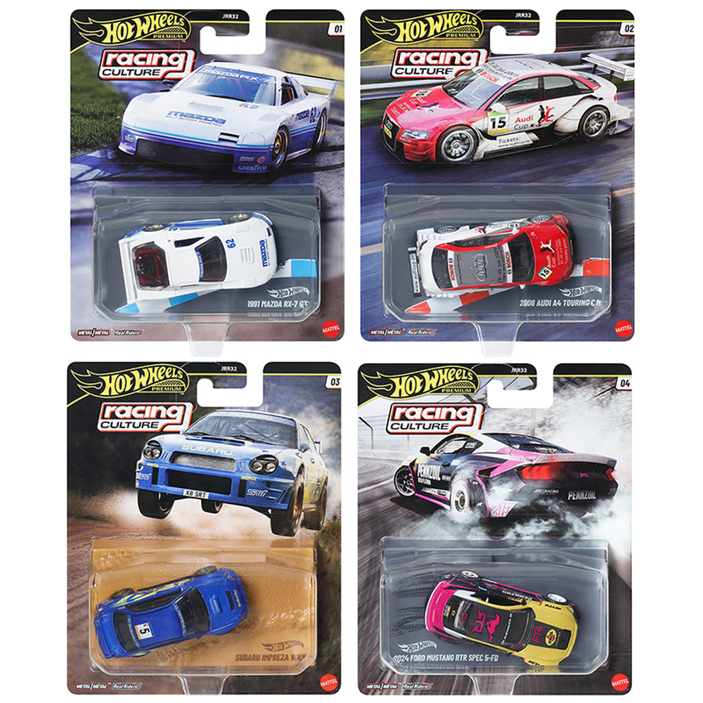*Pre-Order* Hot Wheels - Racing Culture 2027 A 4-Car Assortment (JRR32-956A)