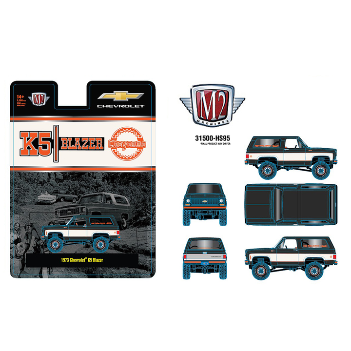 *Pre-Order* M2 Machines - 1973 Chevrolet K5 Blazer Special Edition – Hobby Exclusive