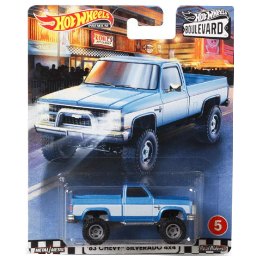 Hot Wheels 83 Chevy Silverado 4x4 2020 Hot Wheels Boulevard Serie Top Collectibles