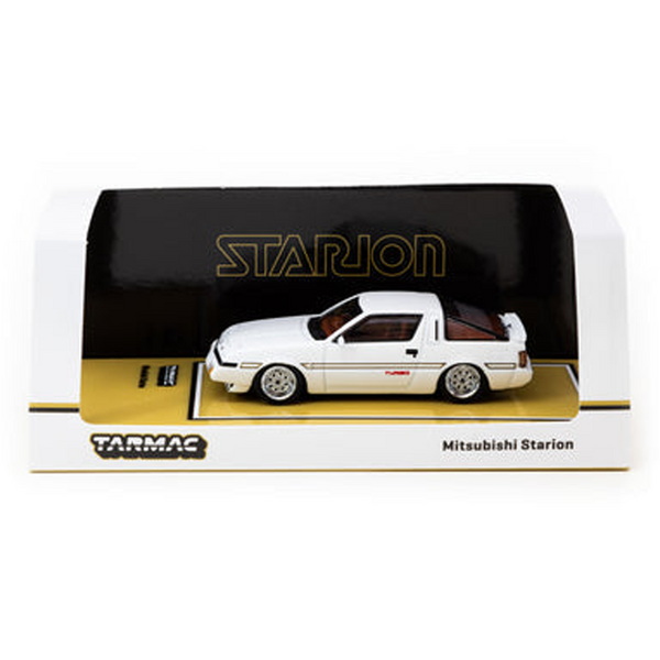 Tarmac Works - Mitsubishi Starion - White - Road64 Series