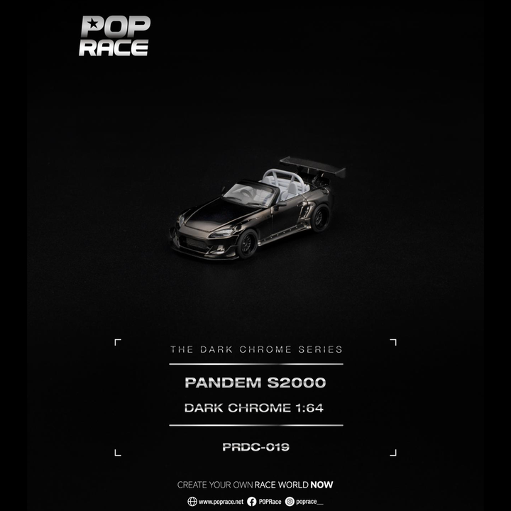 *Pre-Order* Pop Race - Pandem S2000 - The Dark Chrome Series