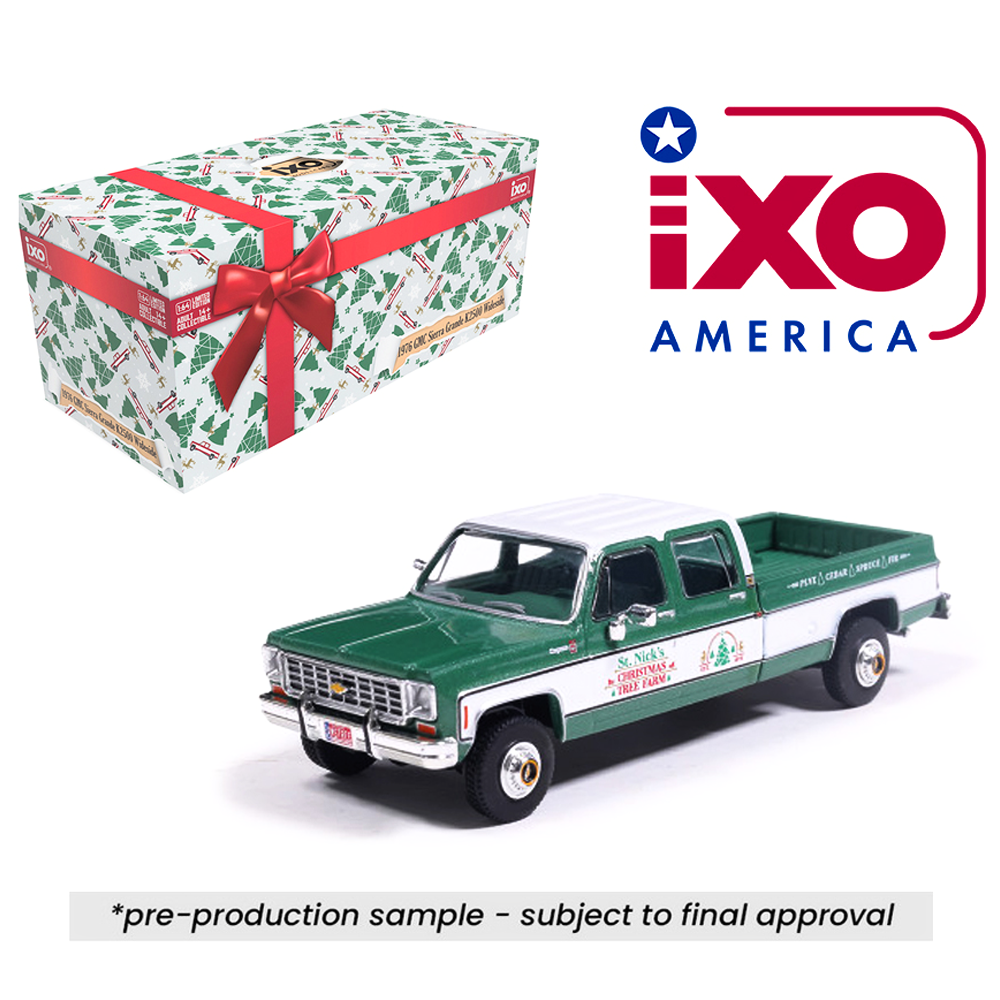 *Pre-Order* IXO Models - 1976 GMC Sierra Grande 2500 – Christmas Exclusive Edition – Limited Edition
