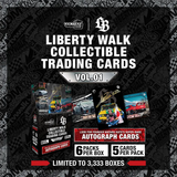 Tarmac Cards - Liberty Walk Collectible Trading Cards Volume 1 - Booster Box (6 Packs)