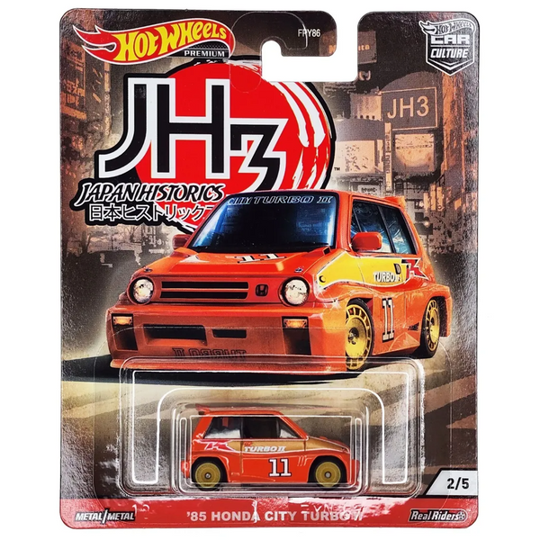 Hot Wheels - '85 Honda City Turbo II - 2020 Japan Historics 3 Series