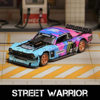 Street Warrior - Ford Mustang "Hoonicorn" RTR 1965 - Monster / Pink Flower