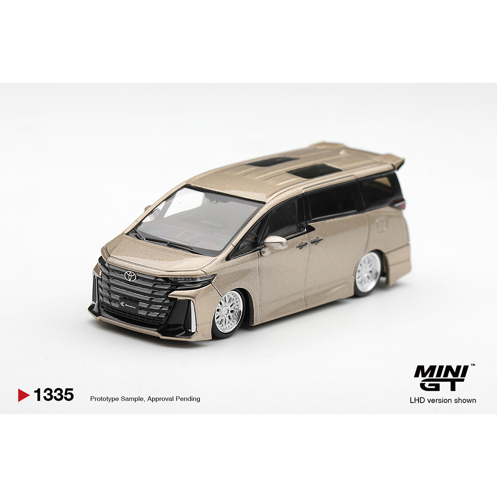 *Pre-Order* Mini GT - Toyota Vellfire 40 KUHL – Gold Metallic- Limited Edition