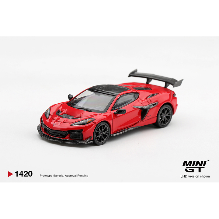 *Pre-Order* Mini GT - Chevrolet Corvette ZR1 – Torch Red – Limited Edition