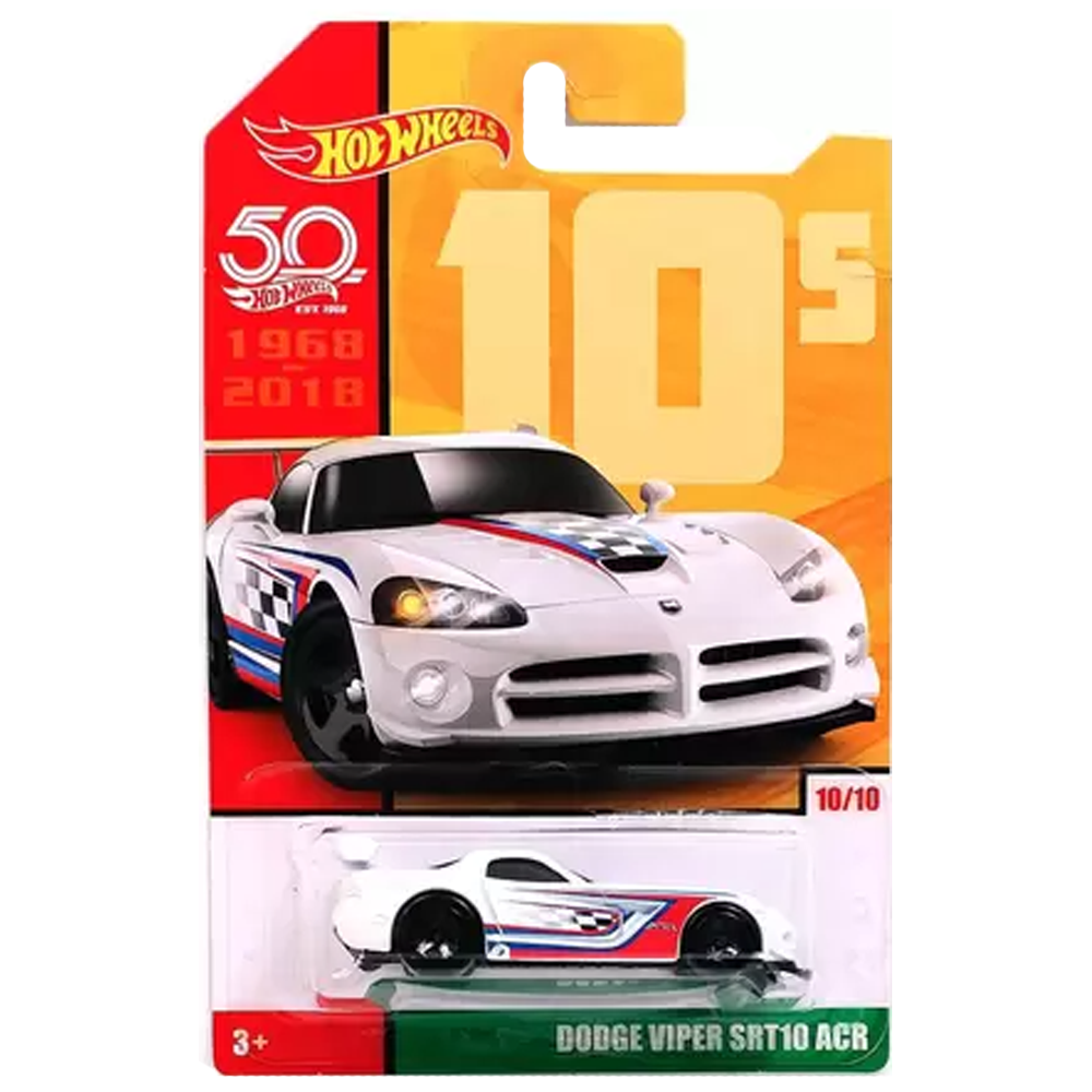 Hot Wheels - Dodge Viper SRT10 ACR - 2018 50th Anniversary Throwback Series
