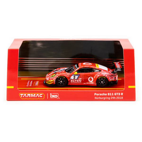 Tarmac Works x IXO Models - Porsche 911 GT3 R - Nurburgring 24H 2018 - Hobby64 Series