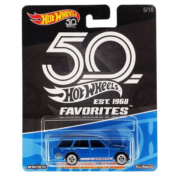 Hot Wheels - '71 Datsun Bluebird 510 Wagon - 2018 50th Anniversary Favorites Series