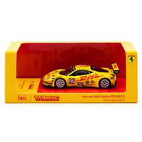 Tarmac Works x IXO Models - Ferrari 458 Italia GT3 2013 - 24h of Spa 2013 - Hobby64 Series