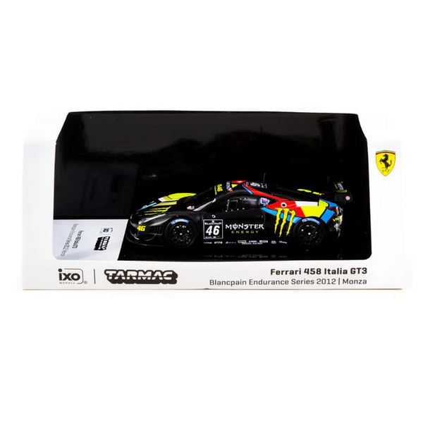 Tarmac Works x IXO Models - Ferrari 458 Italia GT3 - Blancpain Endurance Series 2012 Monza - Hobby64 Series