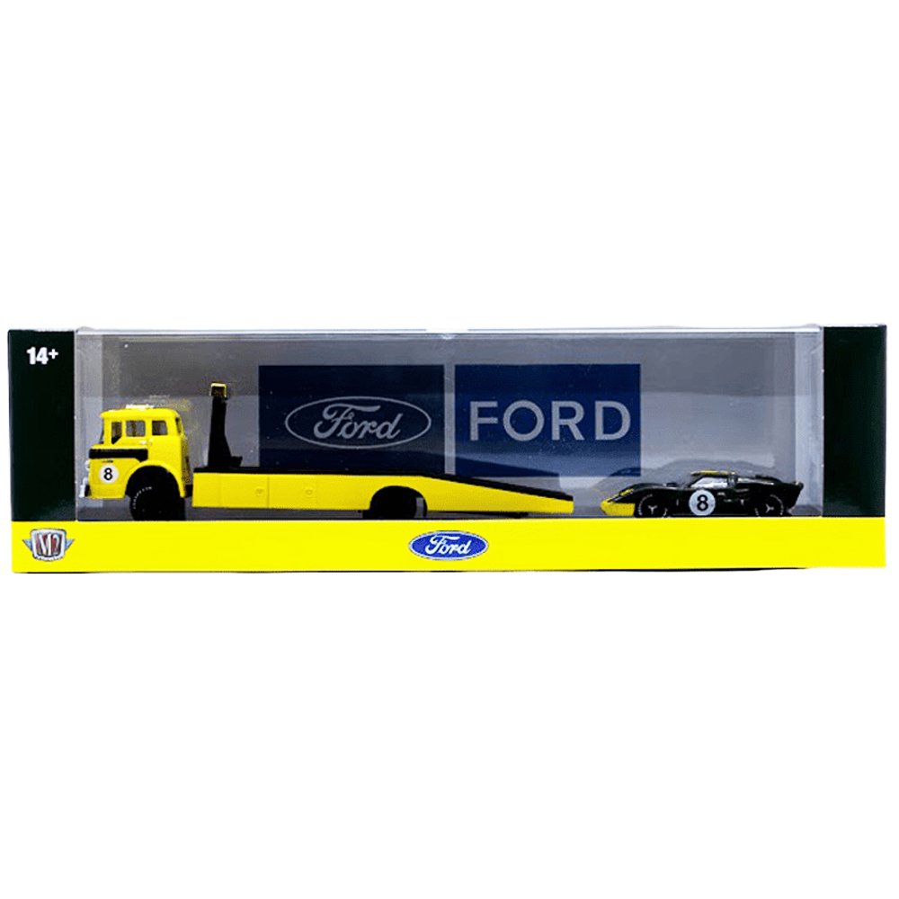 M2 Machines - 1970 Ford C-600 Truck &amp; 1966 Ford GT40 MKII - 2026 Auto-Haulers Series
