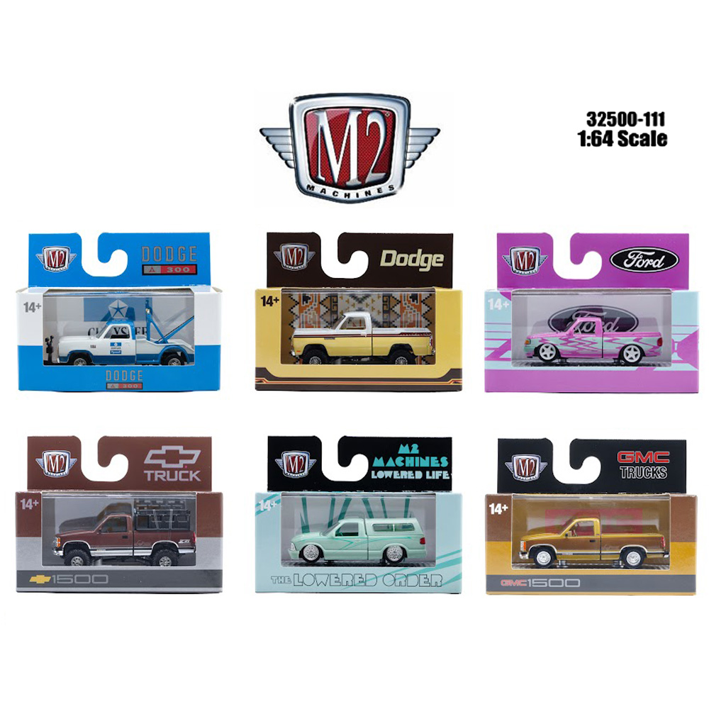 *Pre-Order* M2 Machines - Auto-Thentics Series 111 6-Car Assortment