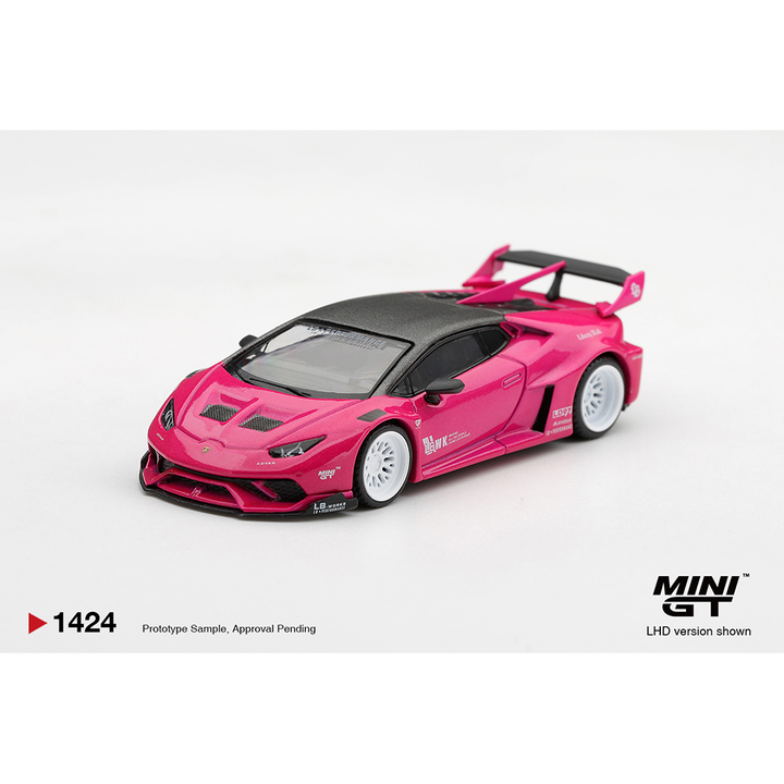 *Pre-Order* Mini GT - LB★WORKS Lamborghini Huracán GT Ruby Purple – Limited Edition