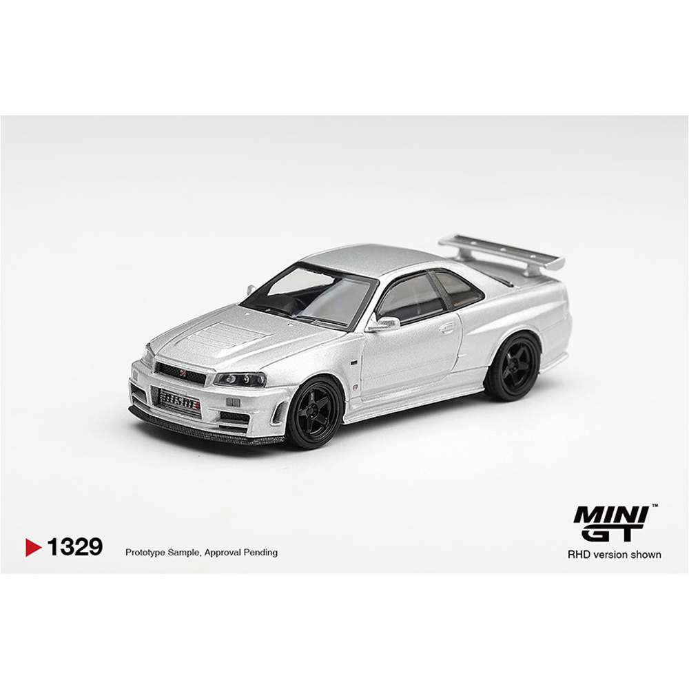 *Pre-Order* Mini GT - Nissan NISMO R34GT-R Z-tune Z-Tune Silver – Limited Edition