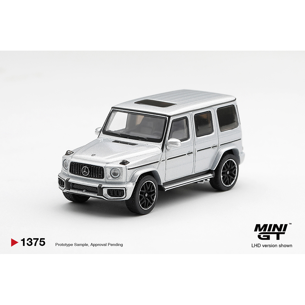 *Pre-Order* Mini GT - Mercedes-AMG G 63 Silver Metallic – Limited Edition