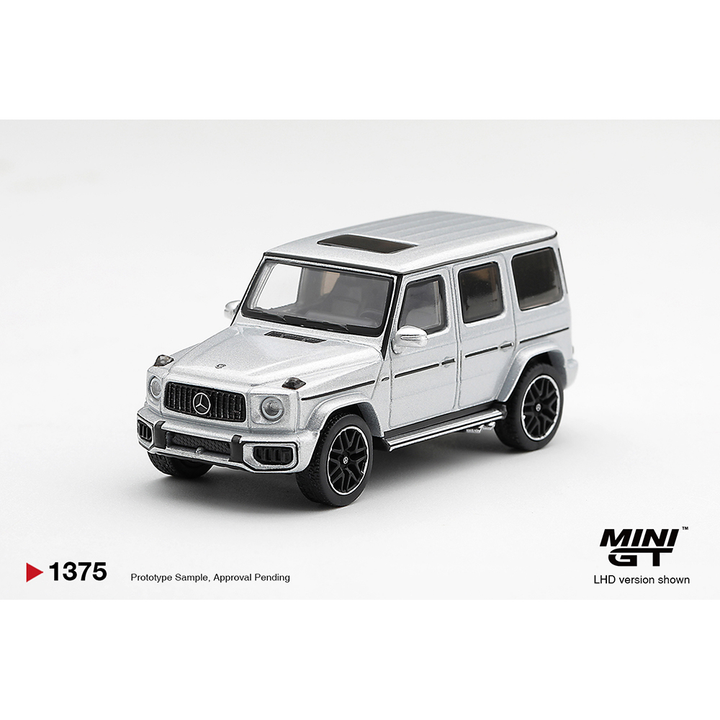 *Pre-Order* Mini GT - Mercedes-AMG G 63 Silver Metallic – Limited Edition