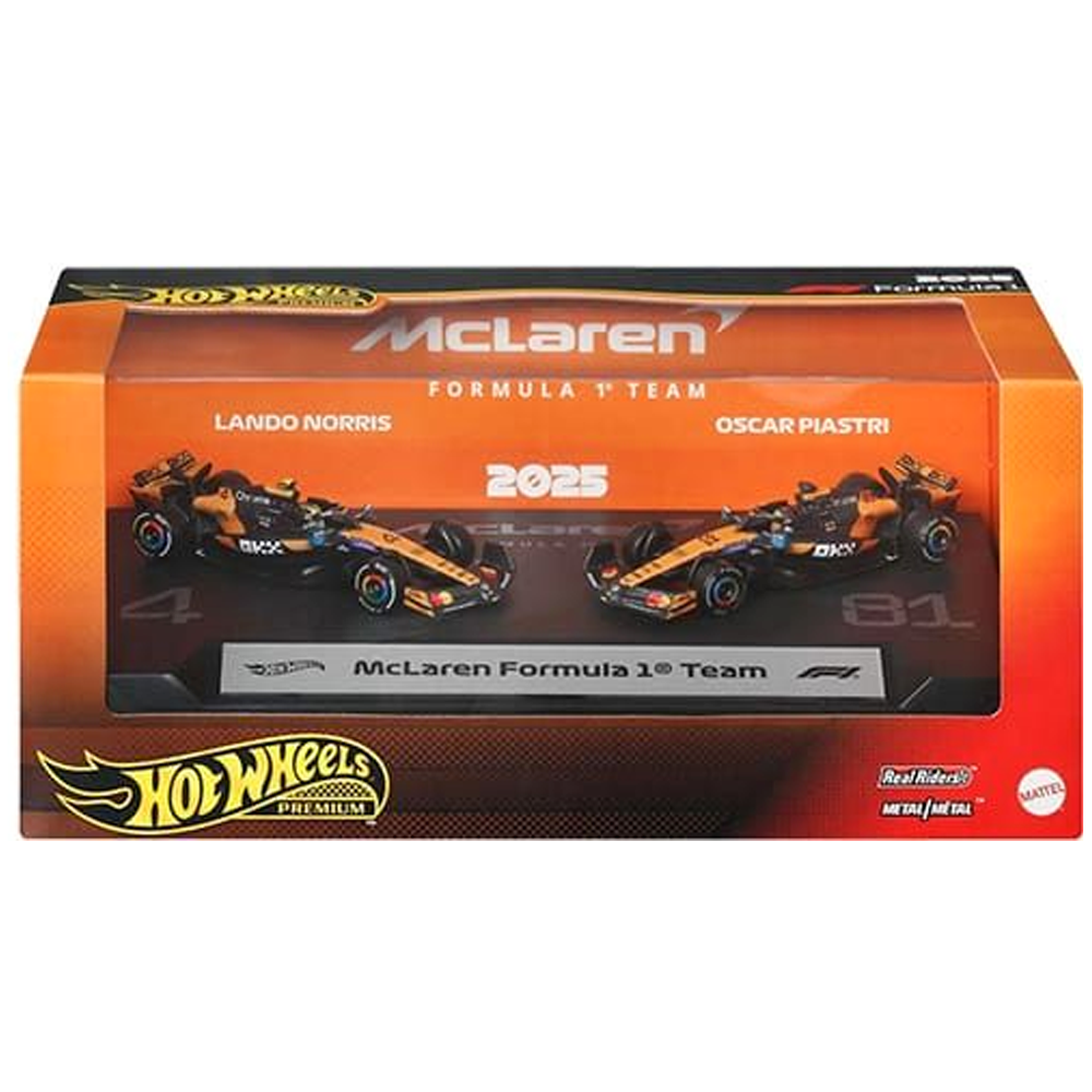 Hot Wheels - McLaren F1 Team 2-Pack - 2026 Formula 1 Series