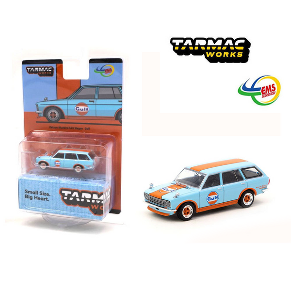 Tarmac Works - Datsun Bluebird 510 Wagon "Gulf" - 2023 *Indonesia Exclusive*