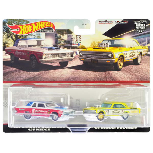 Hot Wheels - '63 Plymouth Belvedere 426 Wedge & '65 Dodge Coronet - 2021 Car Culture 2-Pack