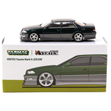 Tarmac Works - VERTEX Toyota Mark II JZX100 – Dark Green Metallic - Global64 Series