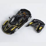 Stance Hunters x Little Toys - Ferrari FXX-K Evo w/ Removable Engine Cover - Black