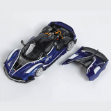 Stance Hunters x Little Toys - Ferrari FXX-K Evo w/ Removable Engine Cover - Blue