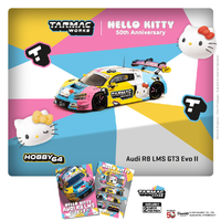 Tarmac Works - Audi R8 LMS GT3 Evo II Macau GT Cup + Trading Cards Combo Set - Hobby64 *Pre-Order*