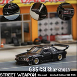 Street Weapon - BMW E24 635 CSL Sharknose - Black *Pre-Order*