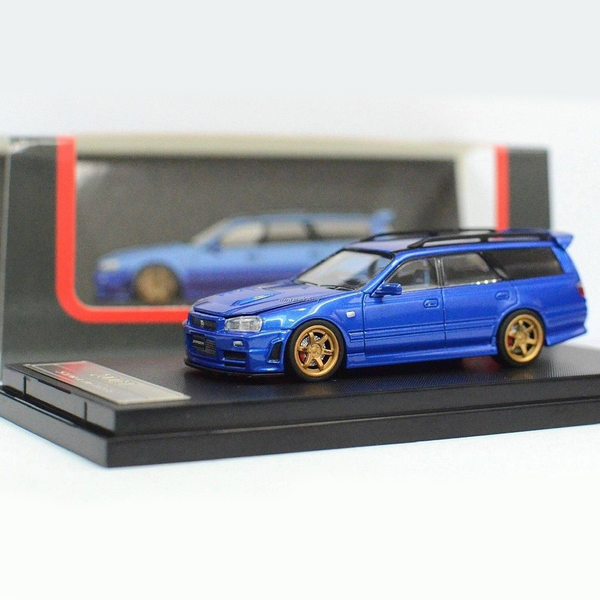 Zoom - Nissan Stagea (R34) - Blue