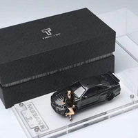 Time Top - Nissan Skyline GT-R (R34) "Full Carbon" w/ Figure & Gift Box